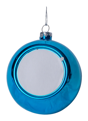 Christmas Baubles Blue